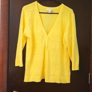 A nice yellow sweater